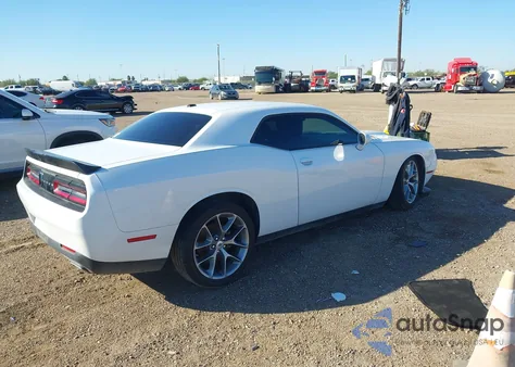 2023 Dodge Challenger Gt из США, поврежденный, VIN 2C3CDZJG5PH526202